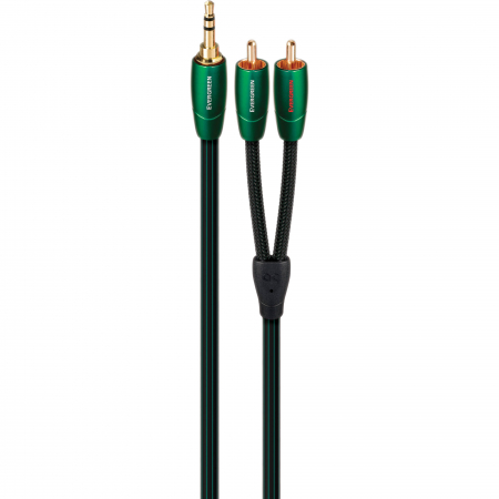 Accesorii audio - Cablu audio 3.5mm - 2RCA AudioQuest Evergreen