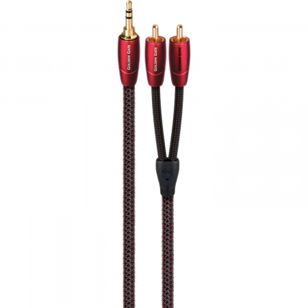 Accesorii audio - Cablu audio 3.5mm - 2RCA AudioQuest Golden Gate