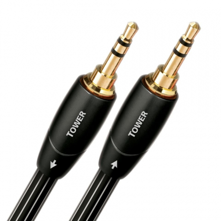 Accesorii audio - Cablu audio jack 3.5mm - jack 3.5mm AudioQuest Tower