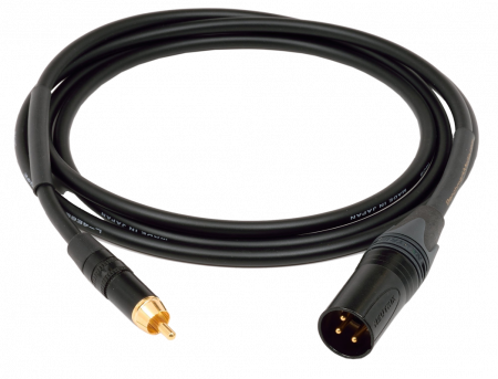 Accesorii audio - Cablu Benchmark RCA la XLR Male (PIN 3 RCA SHIELD)