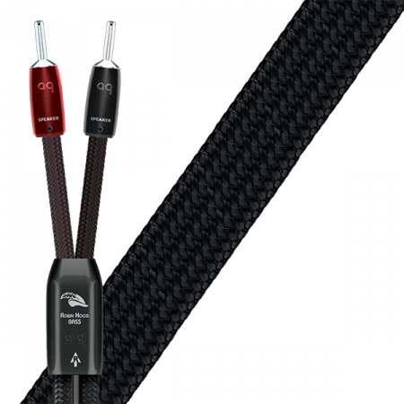 Accesorii audio - Cablu de boxe High-End Audioquest Robin Hood BASS (DBS Carbon)