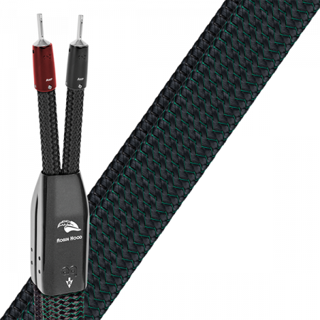 Accesorii audio - Cablu de boxe High-End Audioquest Robin Hood ZERO BiWire Combo (DBS Carbon)