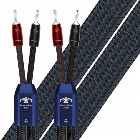 Accesorii audio - Cablu de boxe High-End Audioquest Thunderbird ZERO (DBS Carbon)