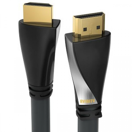 Cablu HDMI Avinity HDMI tata - HDMI tata, unghi 90 grade, conectori auriti, Ethernet [1]