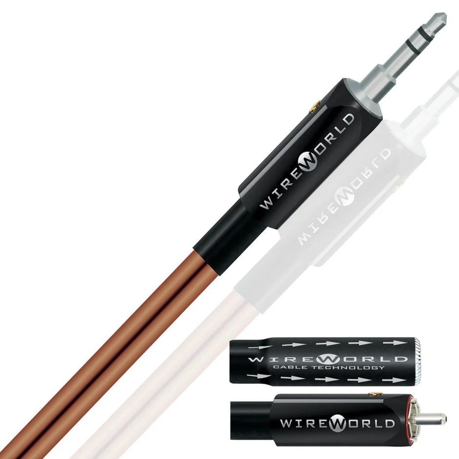 Cabluri Audio & Video - Cablu interconect jack 3,5 mm - 2 RCA Wireworld Nano Eclipse