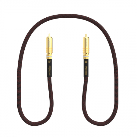 Accesorii audio - Cablu interconect RCA - RCA Audiomica BERYL GOLD M1, OFC