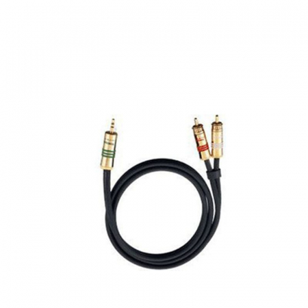 Accesorii audio - Cablu Oehlbach 2056 jack 3.5mm - 2 RCA 1m