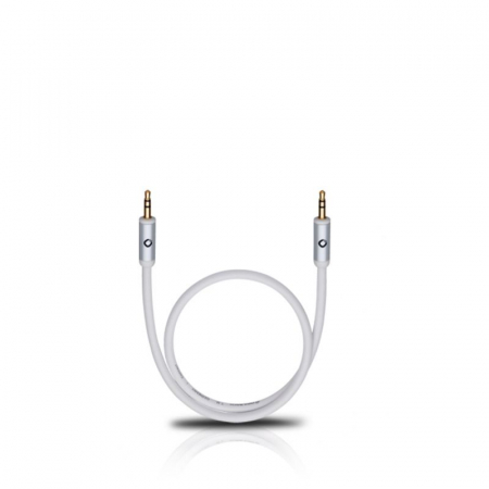Accesorii audio - Cablu Oehlbach 60012 3.5mm - 3.5mm 1.5m alb