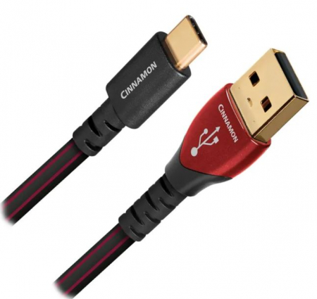 Accesorii audio - Cablu USB-A la USB-C 2.0 AudioQuest Cinnamon 1.5m