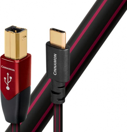 Cabluri Audio & Video - Cablu USB-C 2.0 la USB-B AudioQuest Cinnamon