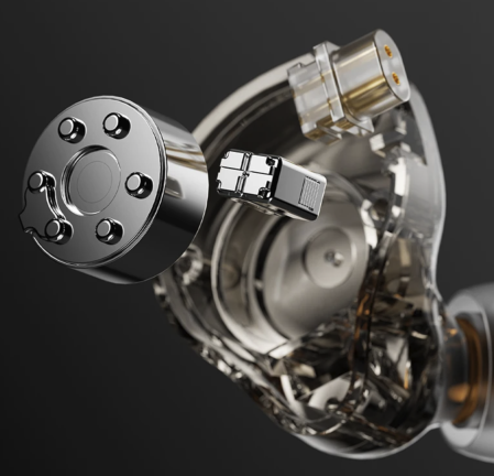 Casti Fiio JH13 transparent black [1]