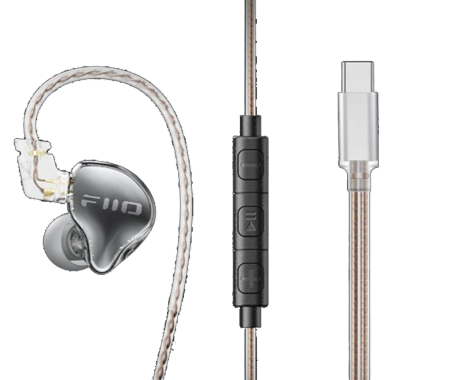 Casti Hi-Fi - pentru audiofili - Casti Hi-Fi Fiio JD10 Type-C