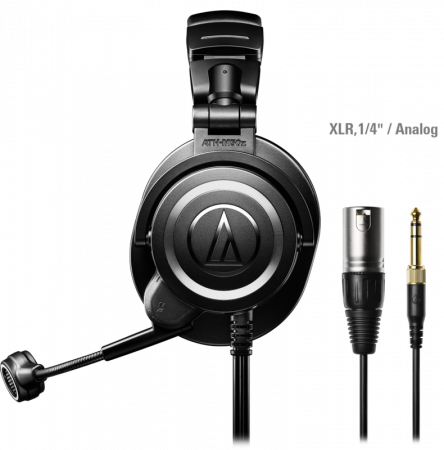 Casti PC/Gaming Audio-Technica ATH-M50xSTS Analog Negru [1]