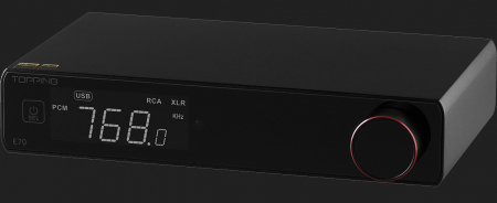 DAC-uri - DAC Topping E70 negru
