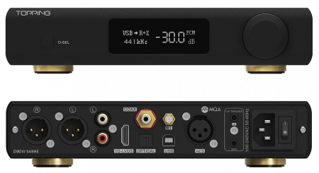 DAC Topping D90 III Discrete Negru [1]