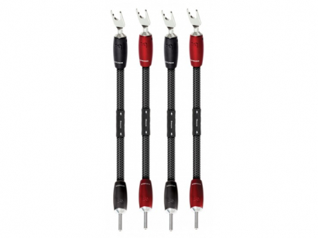 Accesorii audio - Jumperi BiWire Audioquest Dragon PSS, cu mufe Banana-Spada SureGrip 1000 (set 4buc)