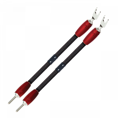 Accesorii audio - Jumperi BiWire Audioquest Saturn PSC+, cu mufe Banana-Spada SureGrip 500 (set 4buc)
