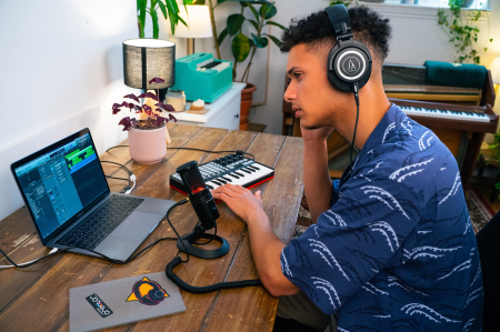 Microfon Audio-Technica AT2020 USB-X [3]