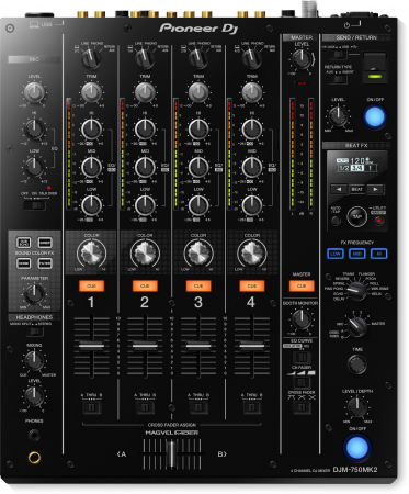 Mixere DJ - Mixer de performanta cu 4 canale pentru DJ Pioneer DJ DJM-750MK2