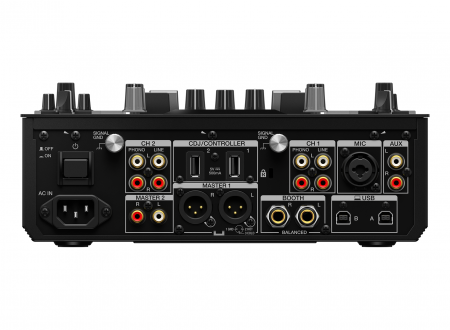 Mixer stil scratching cu 2 canale pentru DJ, Pioneer DJ DJM-S11, cu ecran tactil pentru Serato DJ Pro/rekordbox, negru [3]