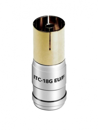 Alte accesorii - Mufa Coax F pentru cablu coaxial Audioquest ITC-18G EU, cod 68-012-53