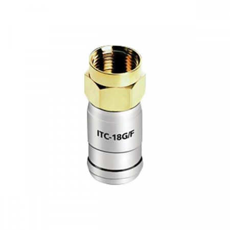 Accesorii audio - Mufa F pentru cablu coaxial Audioquest ITC-18G/F, cod 68-009-53
