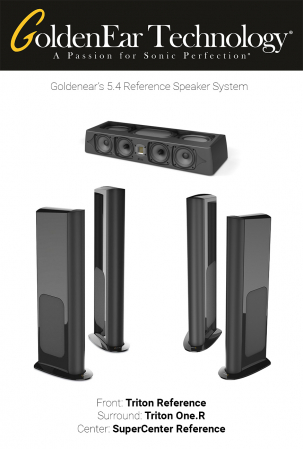 Sisteme de boxe surround - Pachet boxe 5.1 Reference cu GoldenEar Triton Reference, SuperCenter Reference si Triton One.R