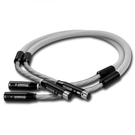 Accesorii audio - Cablu interconect XLR - XLR Audiomica Pearl Consequence M2 cu filtru TFSS si smart coupler, OCC 7N