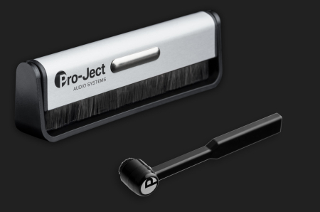 Accesorii audio - Perie curatare discuri vinil ProJect Cleaning It Set Basic