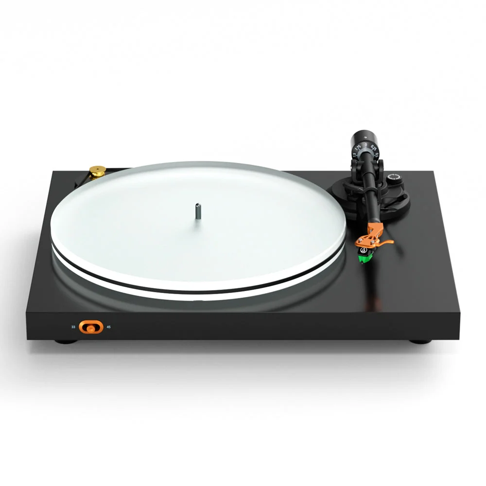 Home audio - Pick-up, cu pe curea, platan Acryl, AT-VM95e, schimbator electronic, autostop