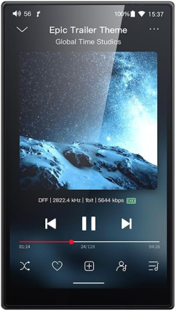 Casti & portabile - Player portabil Fiio JM21 negru