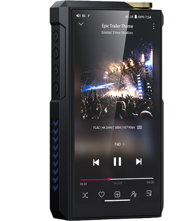 Playere Portabile - Player portabil Fiio M27 Black Aluminium