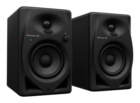 Monitoare Studio - Sistem de monitor desktop de 4 inch, cu functionalitate BluetoothÂ®, Pioneer DJ DM-40D-BT