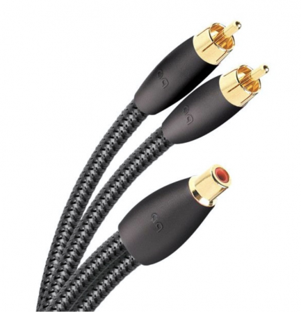 Accesorii audio - Splitter 1xRCA mama la 2xRCA tata Audioquest F22M-FLX-X, 15cm