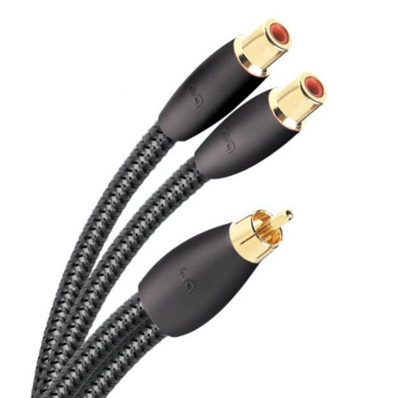 Accesorii audio - Splitter 1xRCA tata la 2xRCA mama Audioquest M22F-FLX-X, 15cm
