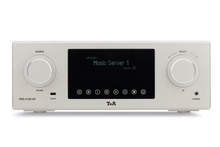 DAC-uri - Streamer cu DAC si Preamplificator T+A PSD3100HV, Bluetooth, Tidal, Qobuz