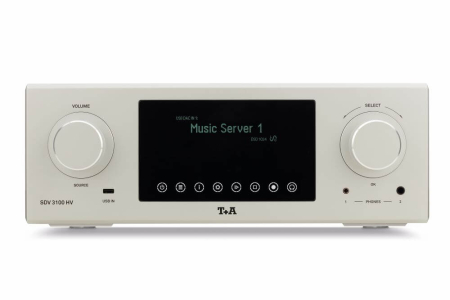 DAC-uri - Streamer cu DAC si Preamplificator T+A SDV3100HV Reference, Bluetooth, Tidal, Qobuz