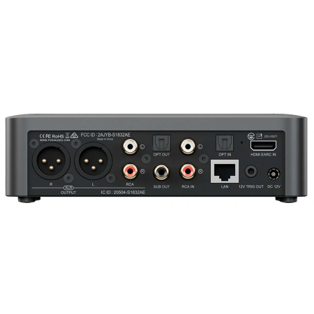 Streamer de rețea, cu DAC integrat, HDMI eARC și Roon [1]