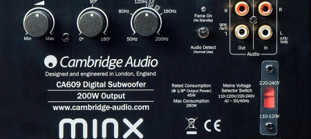Subwoofer Cambridge Audio Minx X201 [1]