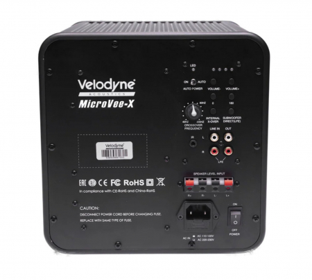 Subwoofer Velodyne Acoustics MicroVee X 6.5'' [4]