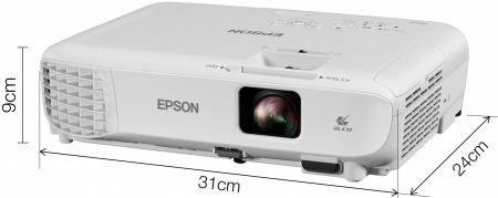 Videoproiector EPSON EB-W06, WXGA 1280 x 800, 3700 lumeni, contrast 16000:1 [2]