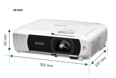 Videoproiector EPSON EB-W55, WXGA 1280 x 800, 4000 lumeni [3]
