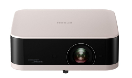 Videoproiectoare - Videoproiector inteligent portabil Epson Lifestudio EF-61R, 700 lumeni, 5.000.0001, Sound by Bose, GoogleTV, roz cuart