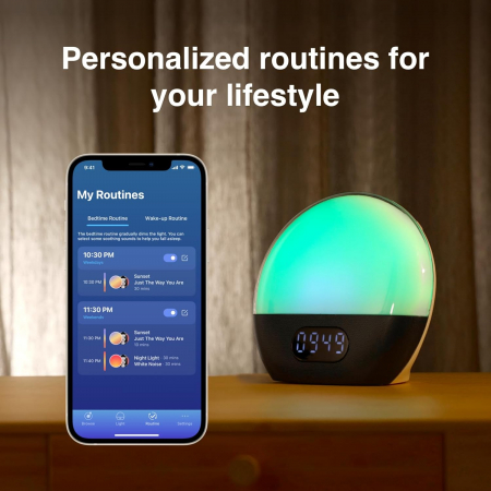 Streamer cu Internet Radio si Alexa WiiM Wake-up Light [1]