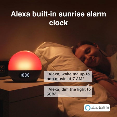 Streamer cu Internet Radio si Alexa WiiM Wake-up Light [2]