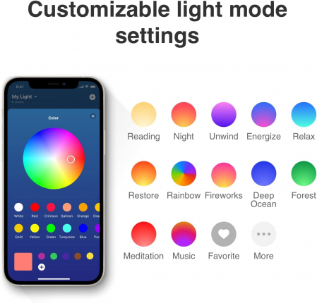 Streamer cu Internet Radio si Alexa WiiM Wake-up Light [7]