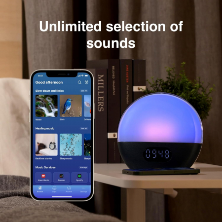 Streamer cu Internet Radio si Alexa WiiM Wake-up Light [4]