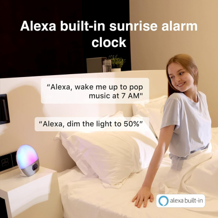 Streamer cu Internet Radio si Alexa WiiM Wake-up Light [4]