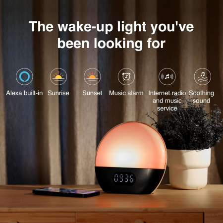 Streamer cu Internet Radio si Alexa WiiM Wake-up Light [6]