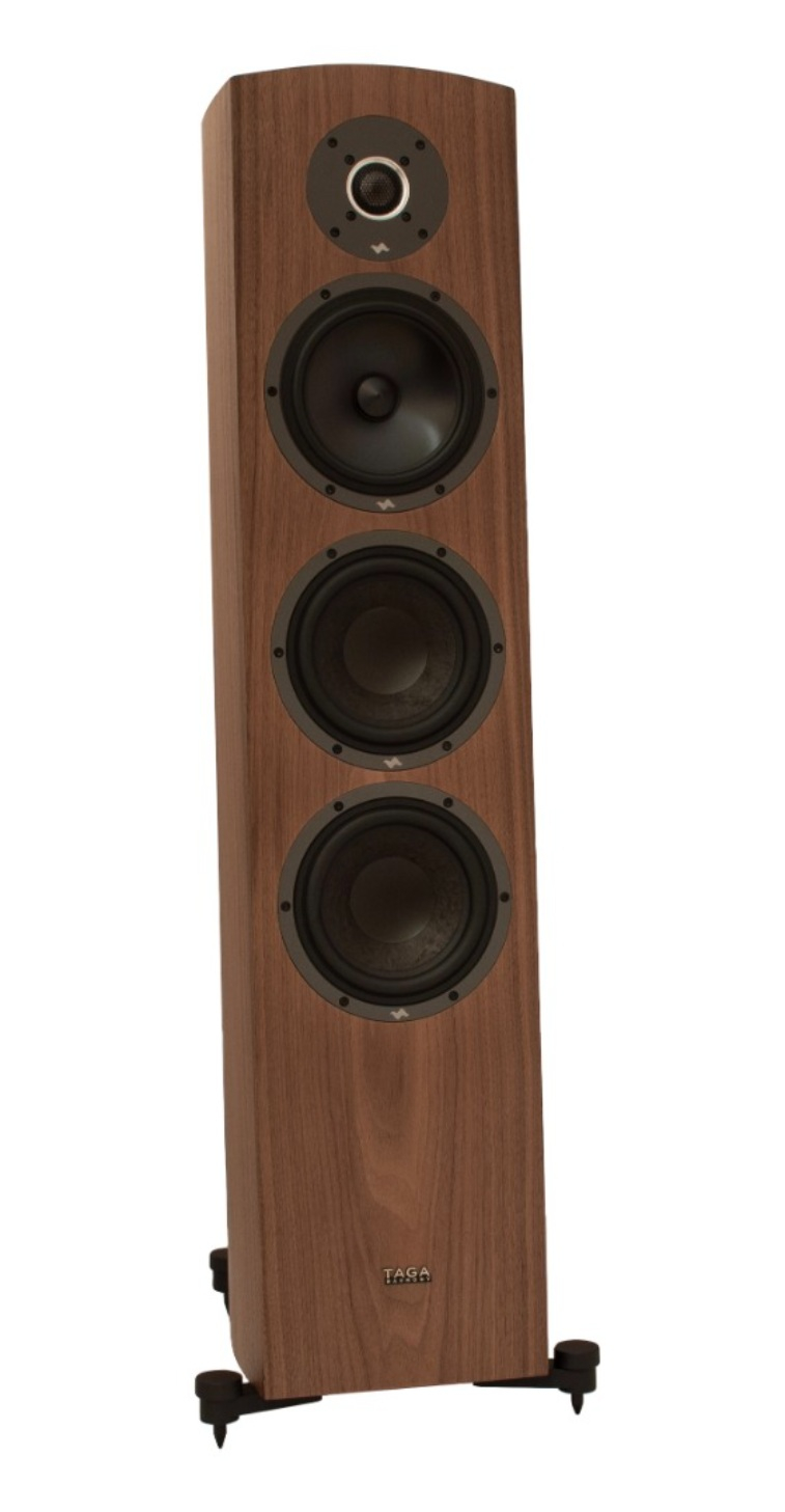 Boxe de podea Taga Harmony Diamond F-100 v.3 Walnut Matt